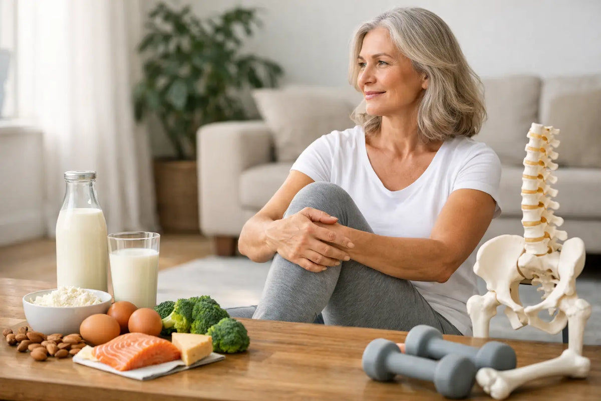 Come sostenere le ossa in menopausa ogni giorno