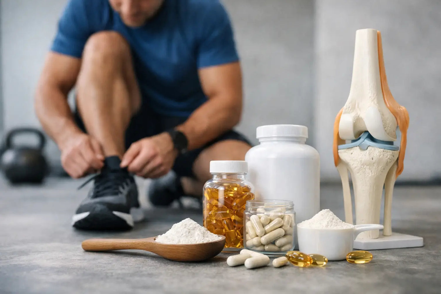 Integratori per sportivi amatoriali e articolazioni